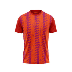 Red Round Neck Half Sleeve Tshirt NextprintrL177