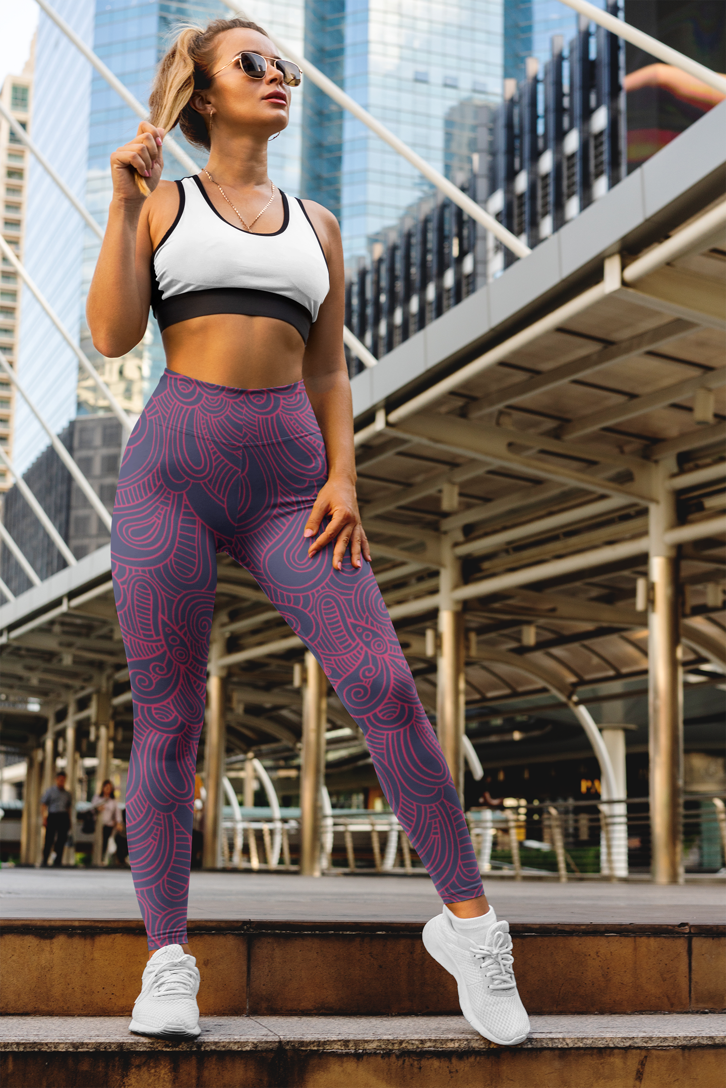 High-End Sportswear/Active Tights Stretch Leggings Yoga Pants