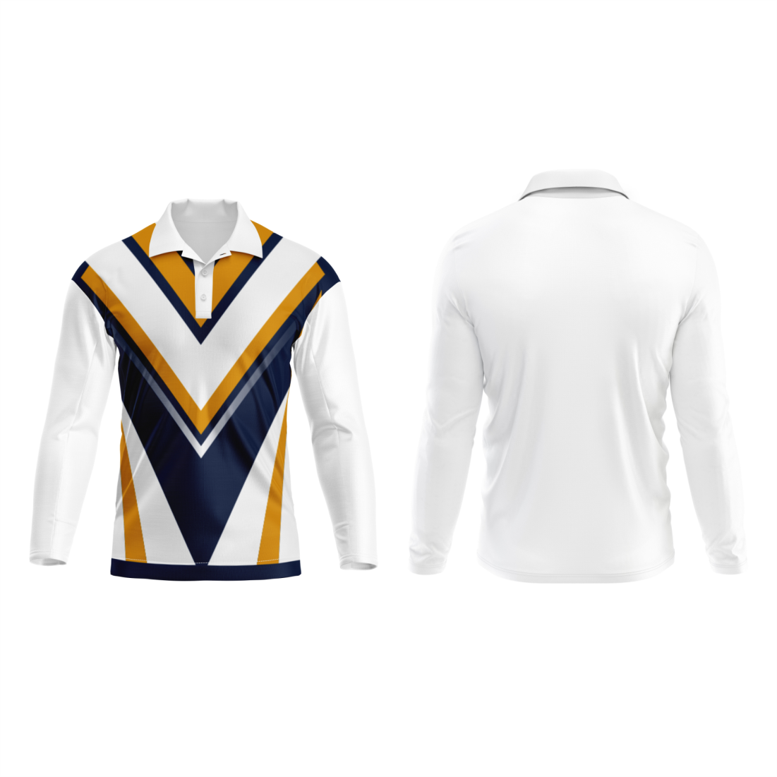 Next Print Polo Neck White Customized Jersey NP00001A257