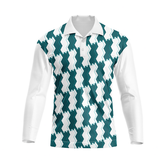 Next Print Polo Neck White Customized Jersey NP00001A132