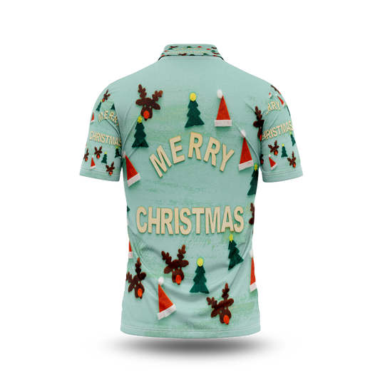 Merry Christmas Printed T-Shirt.