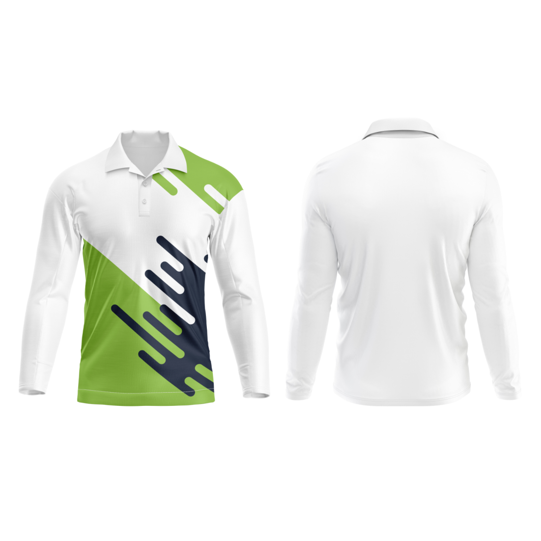 Next Print Polo Neck White Customized Jersey NP00001A255