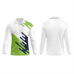 Next Print Polo Neck White Customized Jersey NP00001A255