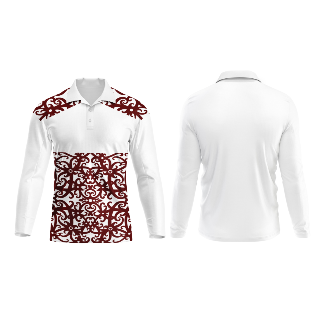 Next Print Polo Neck White Customized Jersey NP00001A246