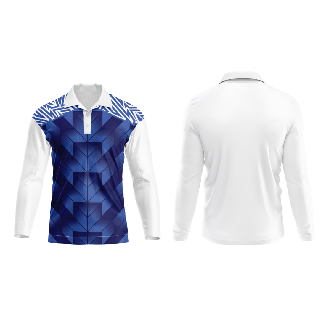 Next Print Polo Neck White Customized Jersey NP00001A240