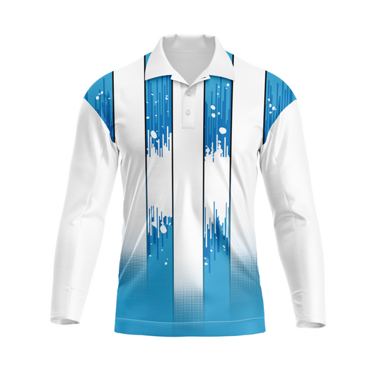 Next Print Polo Neck White Customized Jersey NP00001A138