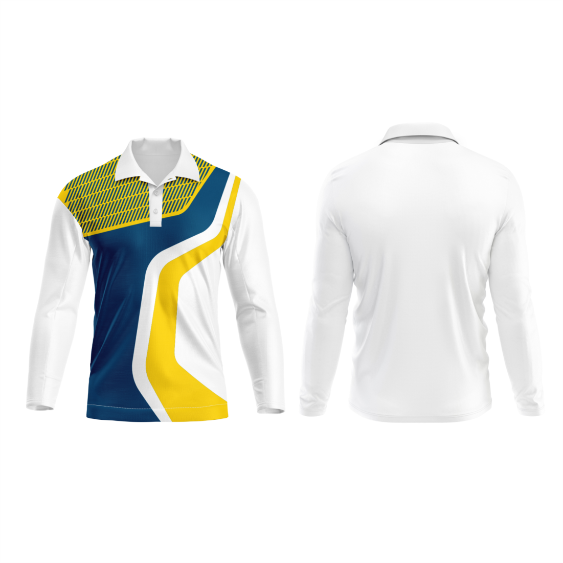 Next Print Polo Neck White Customized Jersey NP00001A250