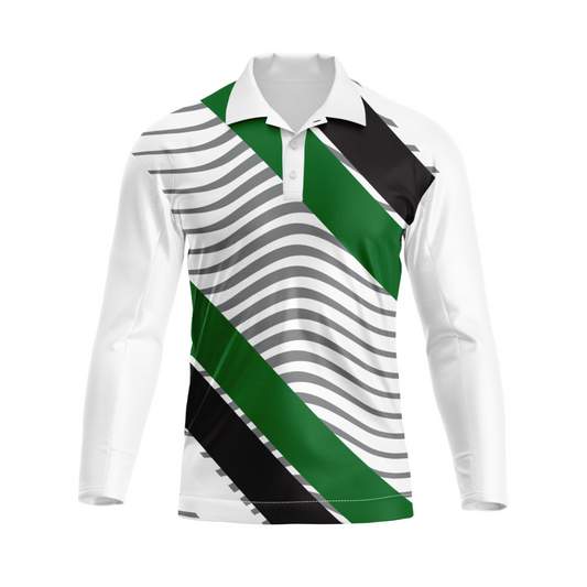 Next Print Polo Neck White Customized Jersey NP00001A139