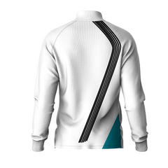 Next Print Printed White Jacket.