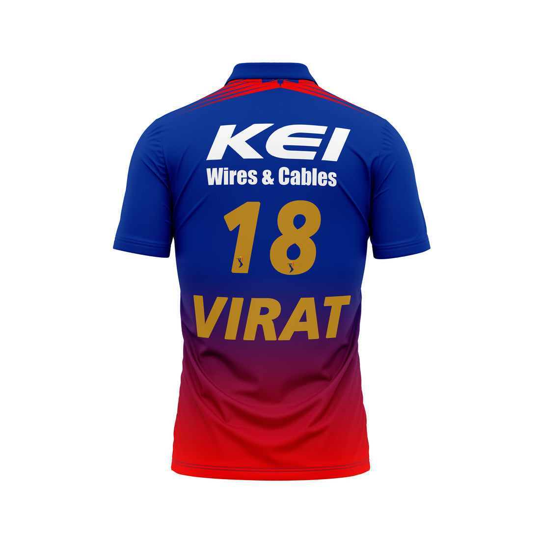 Virat Kohli RCB Half Sleeve Polo T Shirt RCBHSPT12