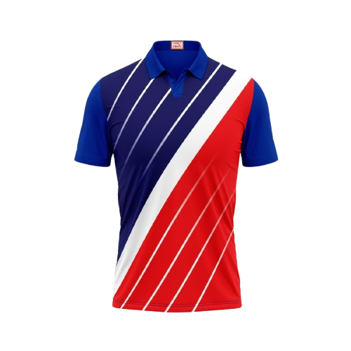 Next Print Customized Polo Neck Royal Blue Jersey NPTS38
