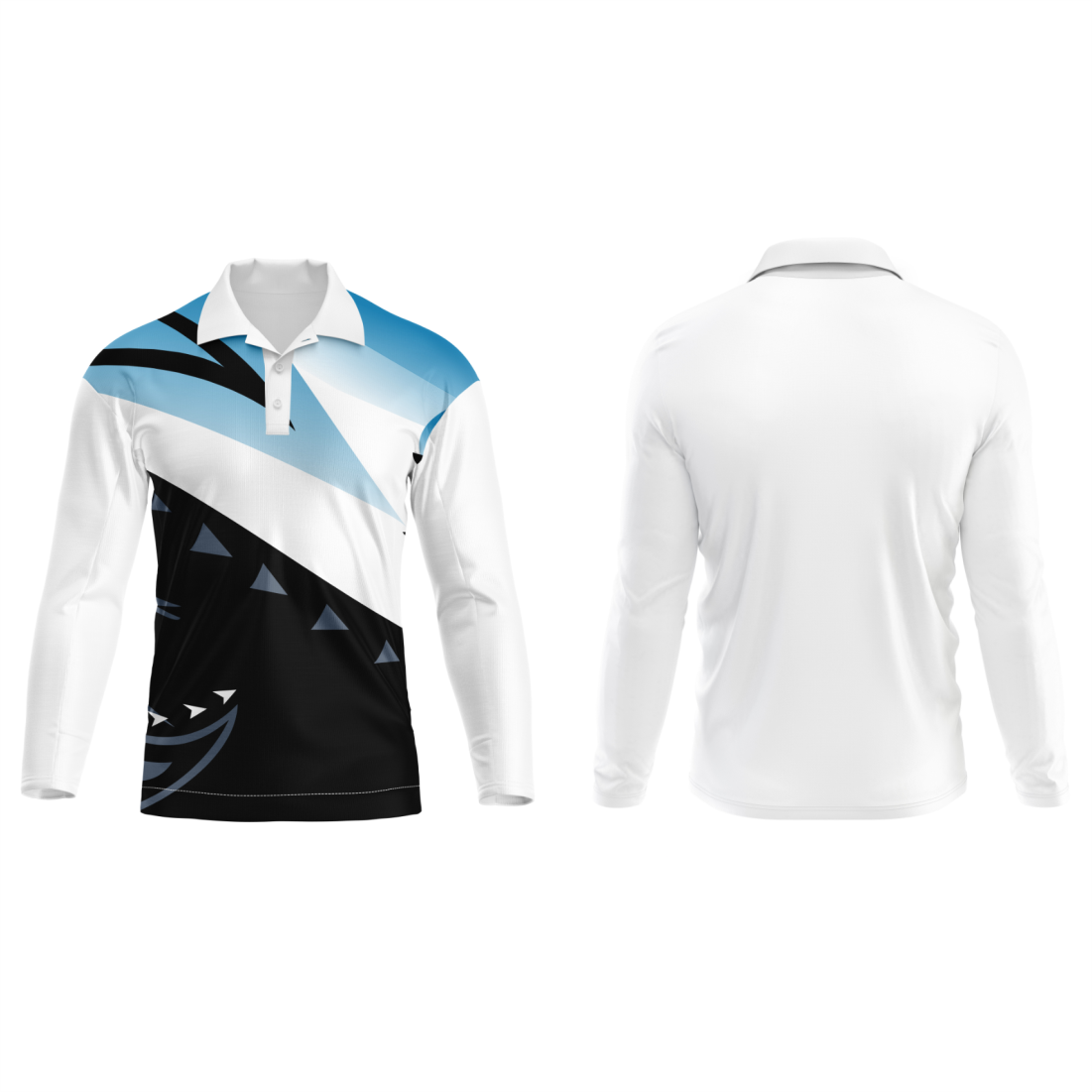 Next Print Polo Neck White Customized Jersey NP00001A124