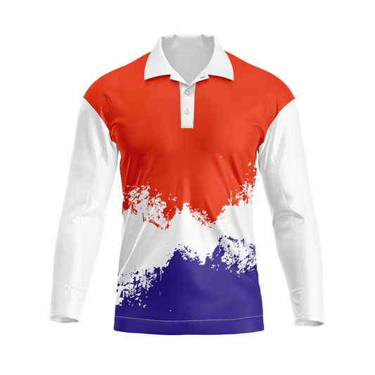 Next Print Polo Neck White Customized Jersey NP00001A147