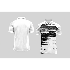 Next Print Cricket Polo Half White Customized Jersey NPCWH00A149