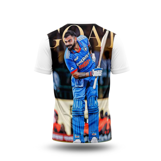 Virat Kohli Photo Printed T-Shirt.