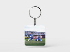 Next Print Kohil Worldcup with Rohit  Square Keychain