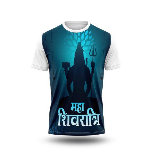 Shivaratri Photo Printed Tshirt