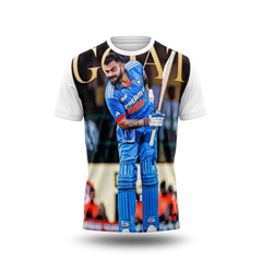 Virat Kohli Photo Printed T-Shirt.