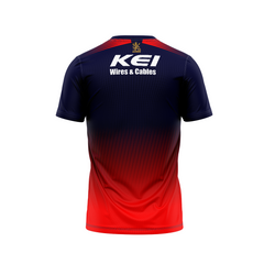Next Print Customised Ipl Royal Challengers Bengaluru Printed V Neck 2025 Jersey.