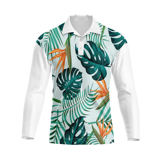 Next Print Polo Neck White Customized Jersey NP00001A151