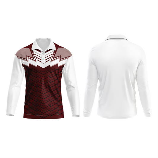 Next Print Polo Neck White Customized Jersey NP00001A115