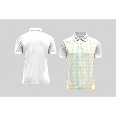 Next Print Cricket Polo Half White Customized Jersey NPCWH00A156