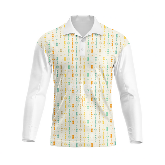 Next Print Polo Neck White Customized Jersey NP00001A157