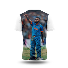 Virat Kohli Photo Printed T-Shirt.