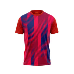 Red Round Neck Half Sleeve Tshirt Nextprintr244