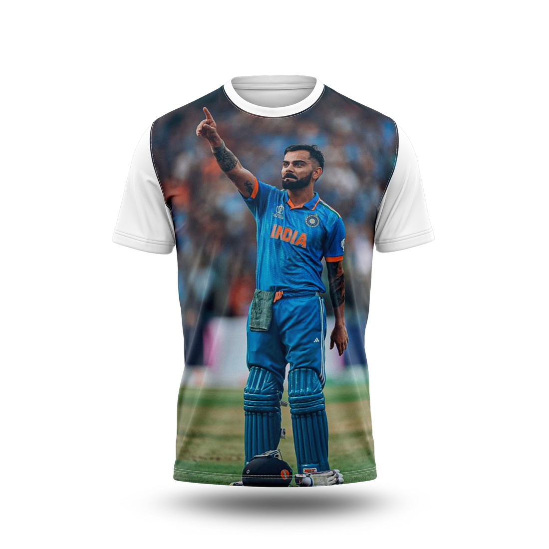 Virat Kohli Photo Printed T-Shirt.