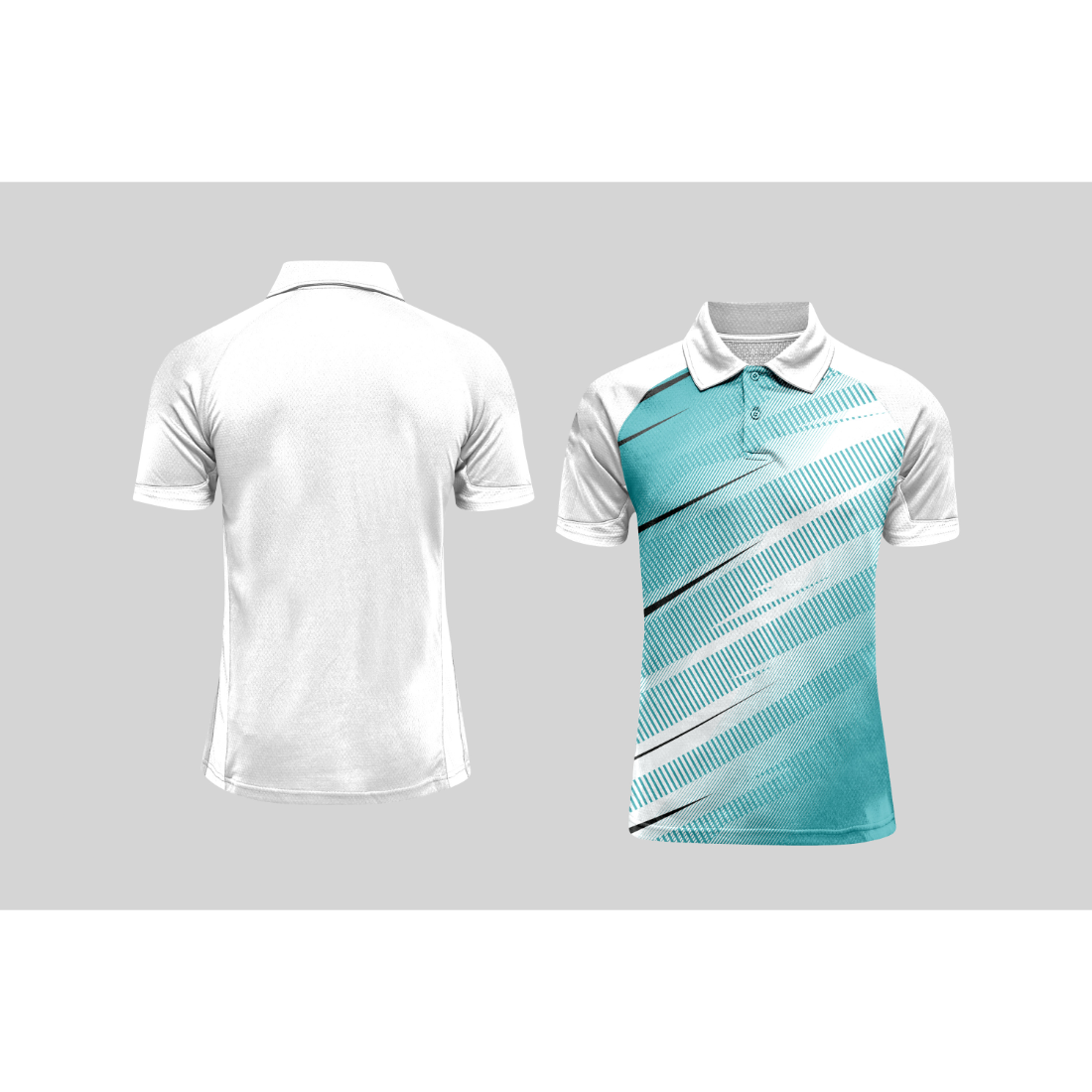 Next Print Cricket Polo Half White Customized Jersey NPCWH00A161