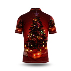 Christmas Tree Printed T-Shirt.