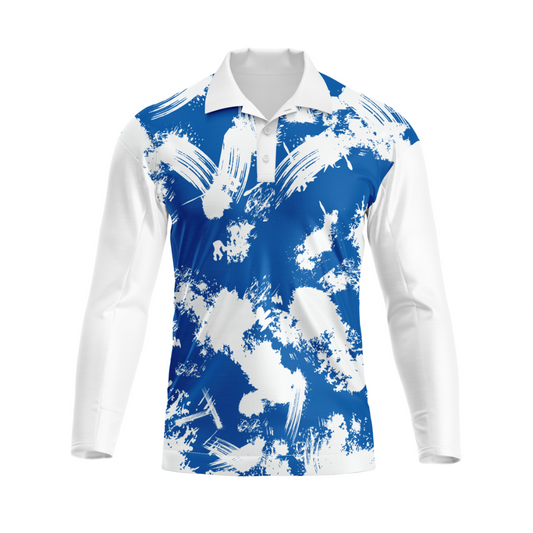 Next Print Polo Neck White Customized Jersey NP00001A163