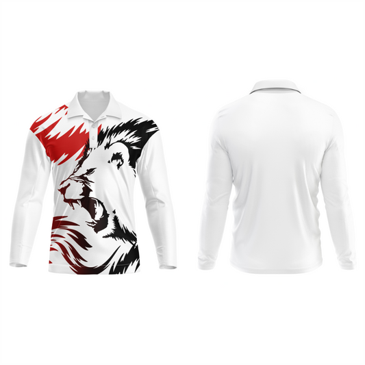 Next Print Polo Neck White Customized Jersey NP00001A101