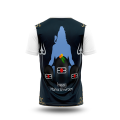 Maha Shivaratri Photo Printed Tshirt