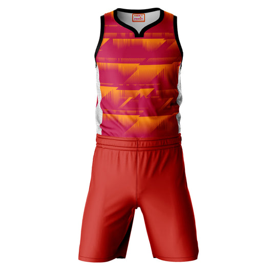 Red Basketball Jaesey With Shorts Nextprintr247