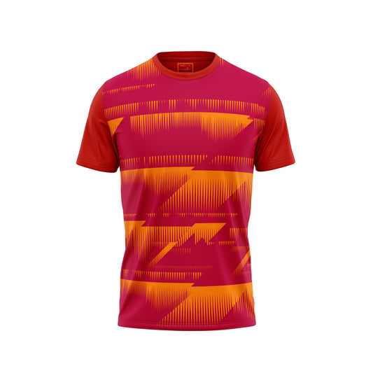 Red Round Neck Half Sleeve Tshirt Nextprintr247