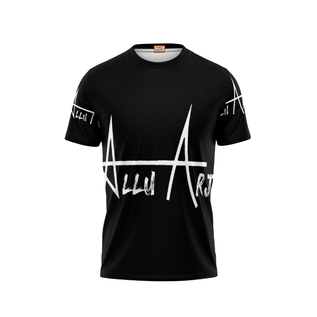 Next Print Allu Arjun Pushpa  Printed T-Shirt.