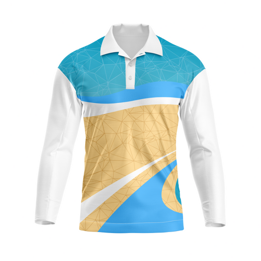 Next Print Polo Neck White Customized Jersey NP00001A176