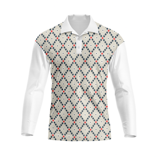 Next Print Polo Neck White Customized Jersey NP00001A179