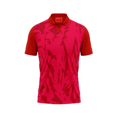 Red Polo Neck Half Sleeve T Shirt Nextprintr250