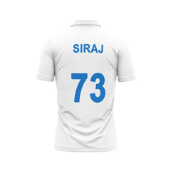 Next Print Siraj Indian Test Cricket Team Jersey