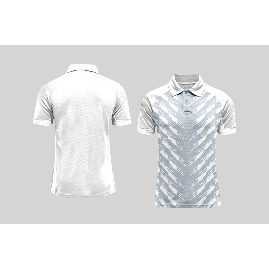 Next Print Cricket Polo Half White Customized Jersey NPCWH00A17