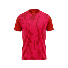 Red Round Neck Half Sleeve Tshirt Nextprintr250