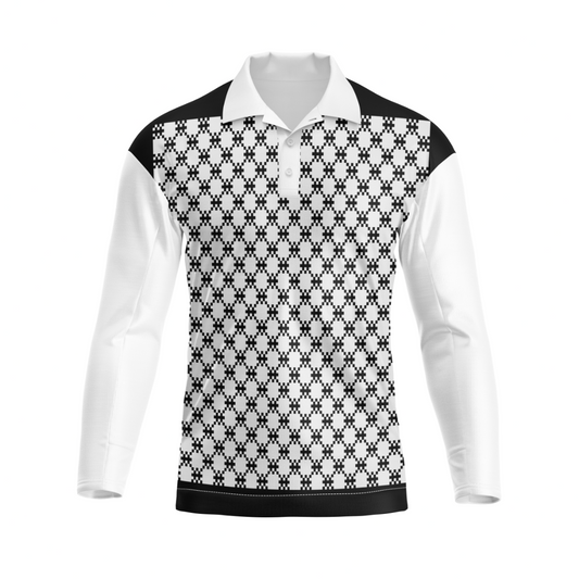Next Print Polo Neck White Customized Jersey NP00001A180