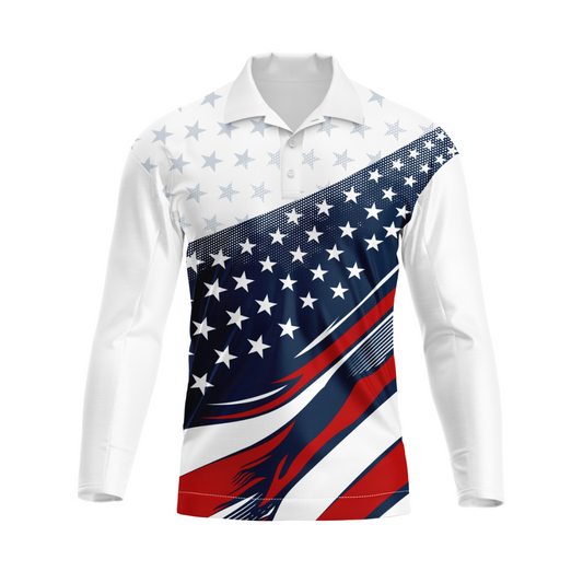 Next Print Polo Neck White Customized Jersey NP00001A182