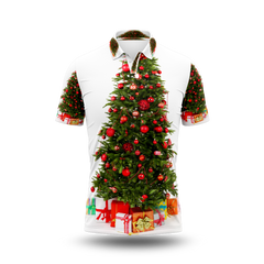 Christmas Tree Printed T-Shirt.