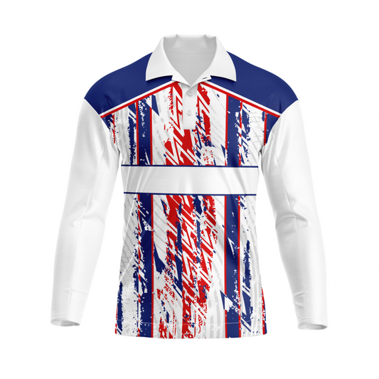 Next Print Polo Neck White Customized Jersey NP00001A184