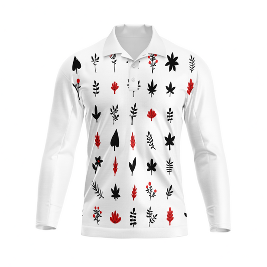 Next Print Polo Neck White Customized Jersey NP00001A185