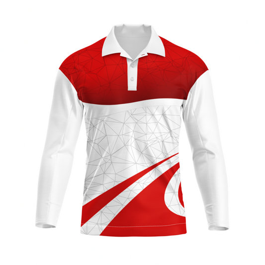 Next Print Polo Neck White Customized Jersey NP00001A191